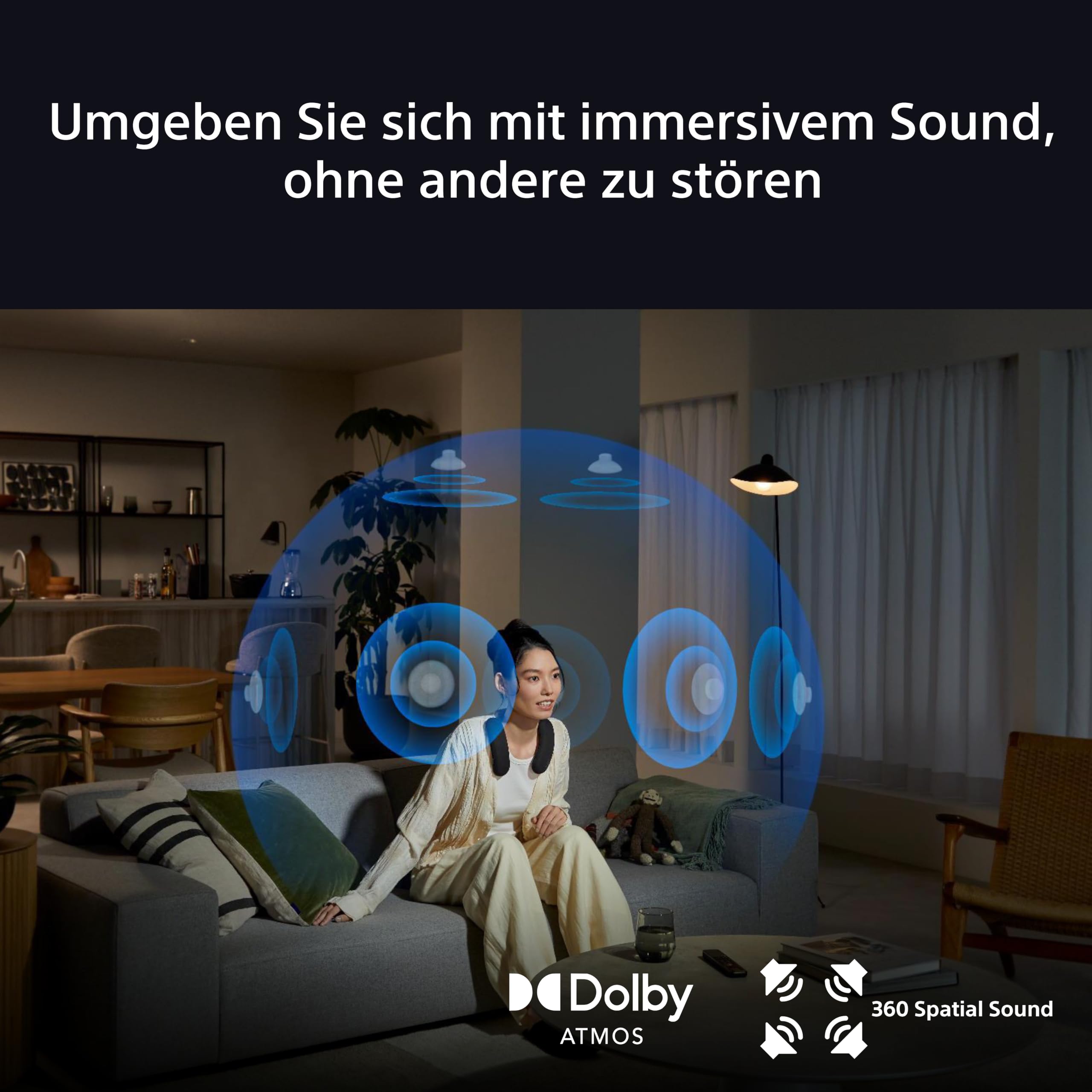 Sony BRAVIA Theatre U – Dolby Atmos® Nackenlautsprecher, Bluetooth 