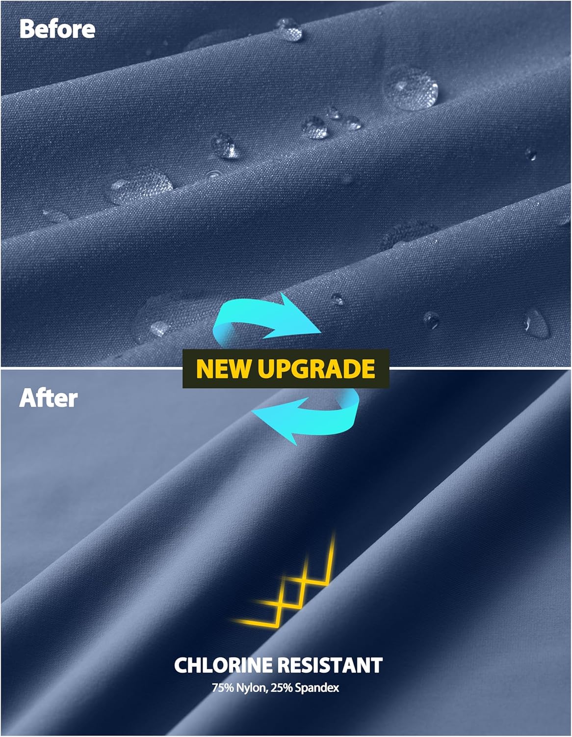 G Gradual Women's 5" High Waisted Swim Board Shorts with Phone Pockets UPF 50+ Quick Dry Beach Shorts for Women with Liner - Image 6