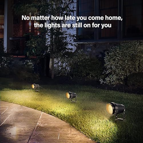 Miniatura 9 de LemonBest Luces de paisaje  5 W 110 V  Impermeable IP65-3000K blanco cálido LED luces de paisaje  Cable de 5 pies para patio, jardín, patio, entrada