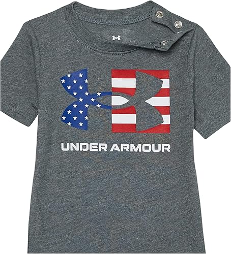 Miniatura 5 de Under Armour baby-boys 3-piece Set, Bodysuit, Graphic T-shirt and Shorts, Crew Neckline