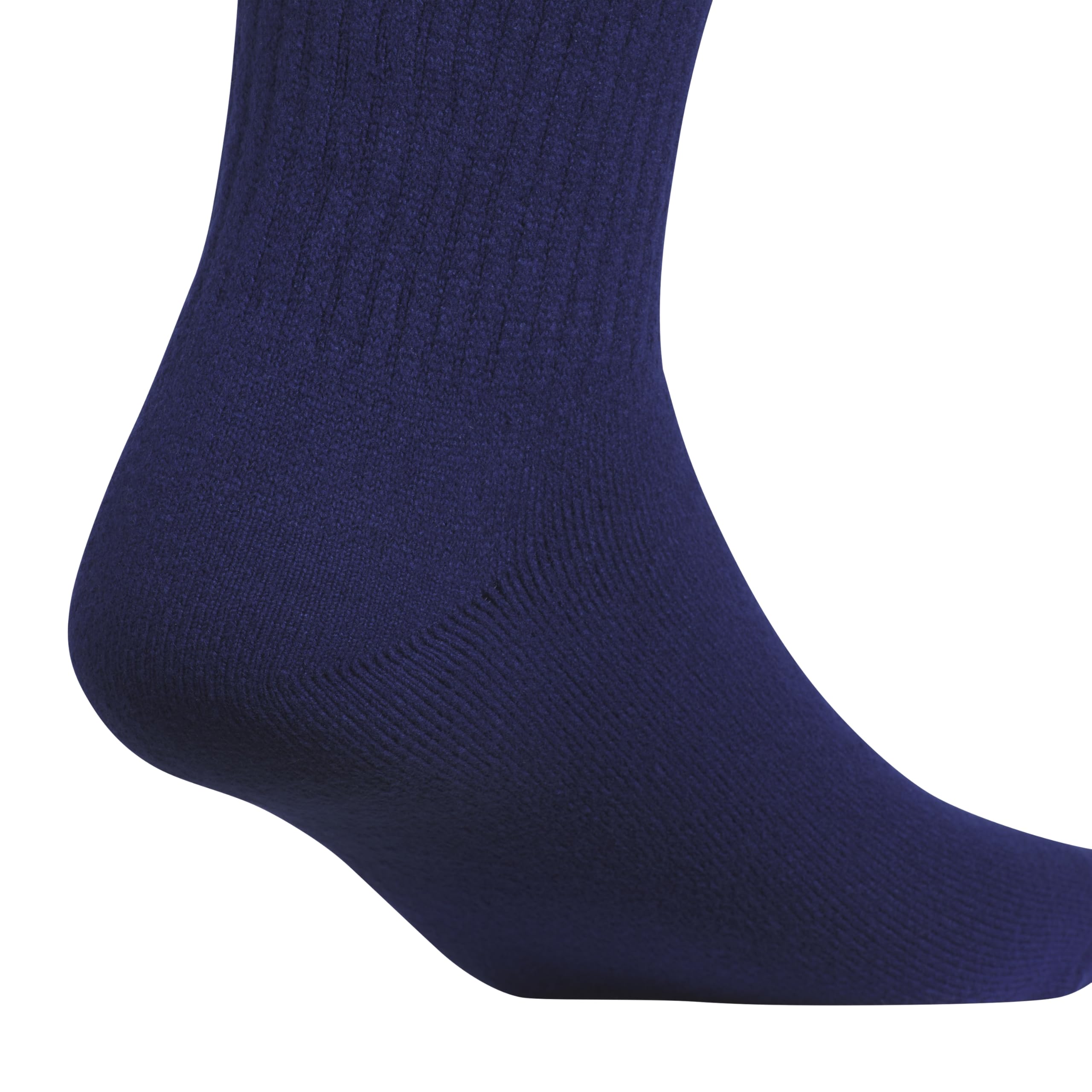 adidas Calcetines acolchados cómodos para hombre, paquete de 3 unidades, azul oscuro/marrón calcáreo/hiedra verde aurora, talla L (paquete de 3)