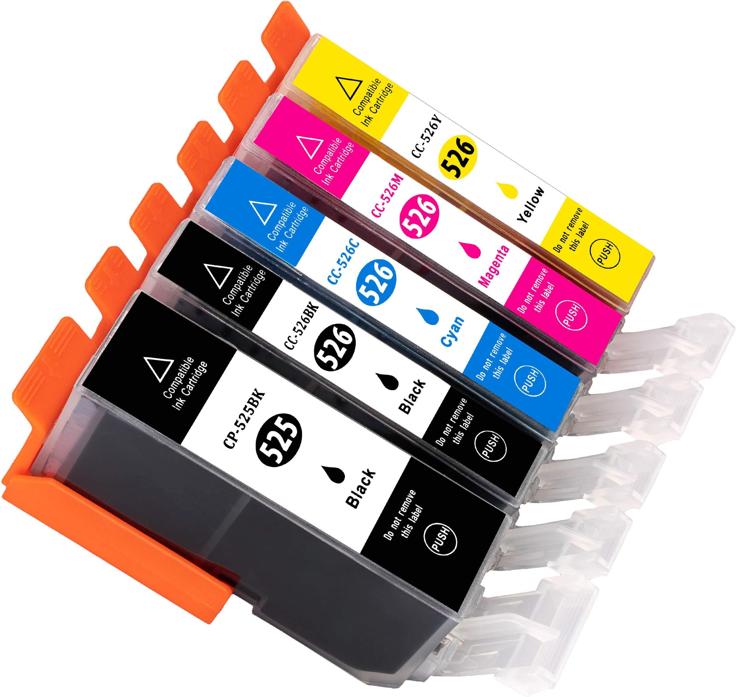 Amaprint 20 XL Cartuchos Compatible Con Canon PGI-525 CLI-526 Para