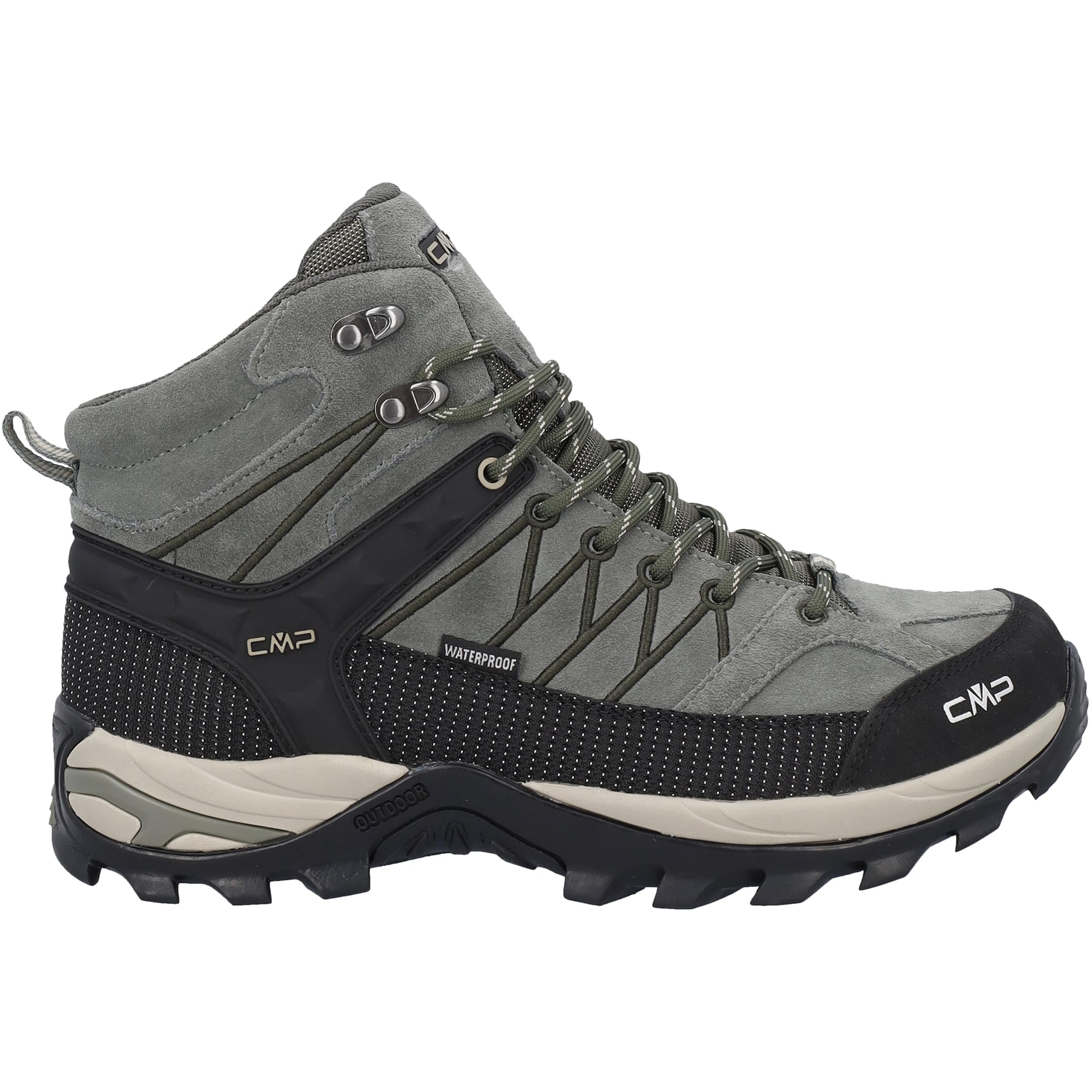 CMP Herren Rigel MID WP Schuhe, Avocado-Pine, 47
