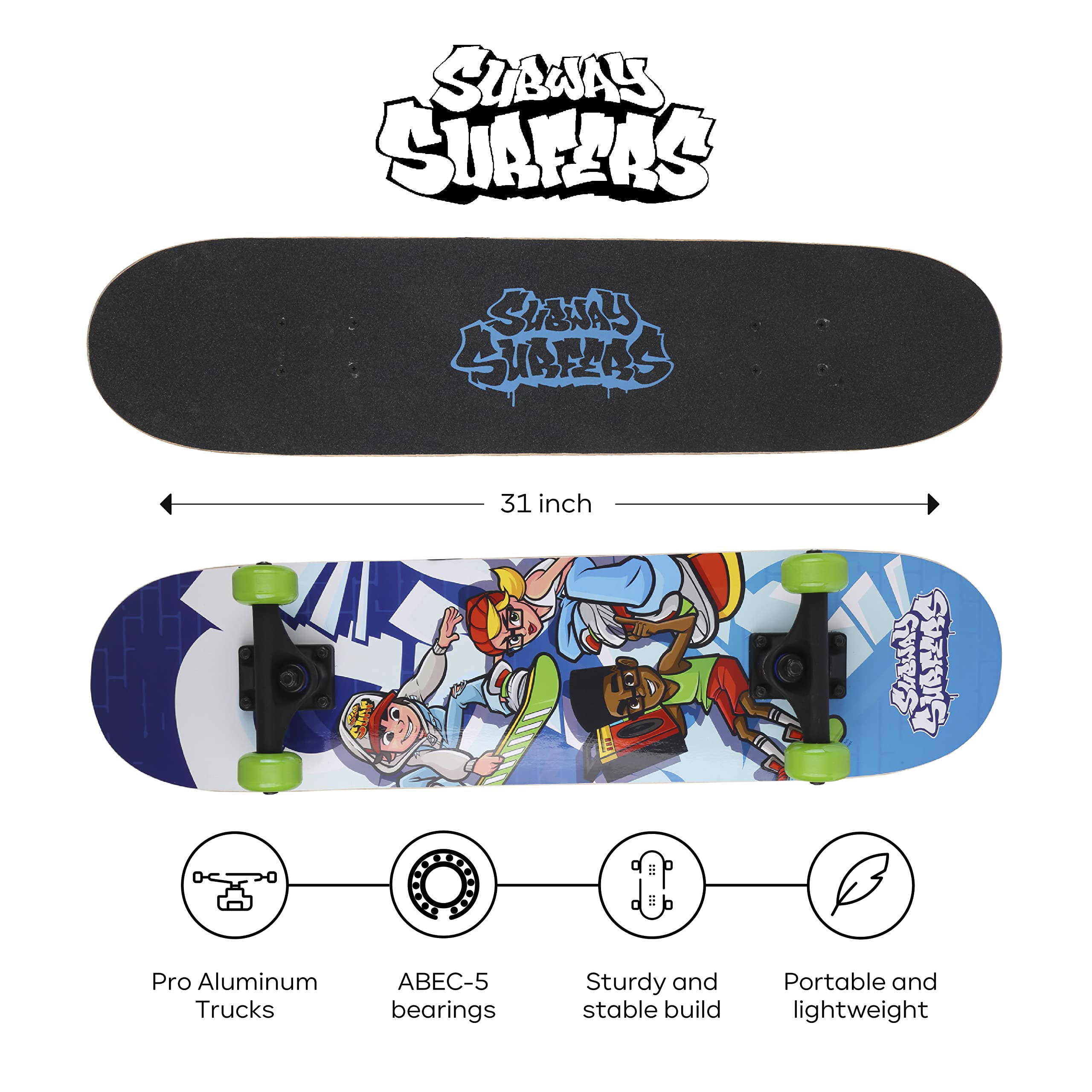 Amazon | Sakar Subway サーファー グラフィティ 31インチ