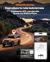 Vista 8 de WOLFBOX G900 Tripro Bumper Versión 3 Canal 4K Espejo Dash Cam, 8MP STARVIS 2 IMX678 Visión Nocturna, 4K+2.5K+1080P Dash Cam de Parachoques Delantero