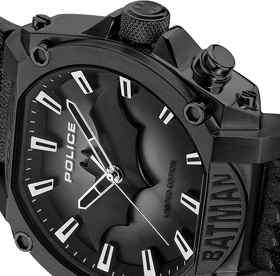 POLICE BATMAN Forever Batman Quartz Men's Watch, GD0022601