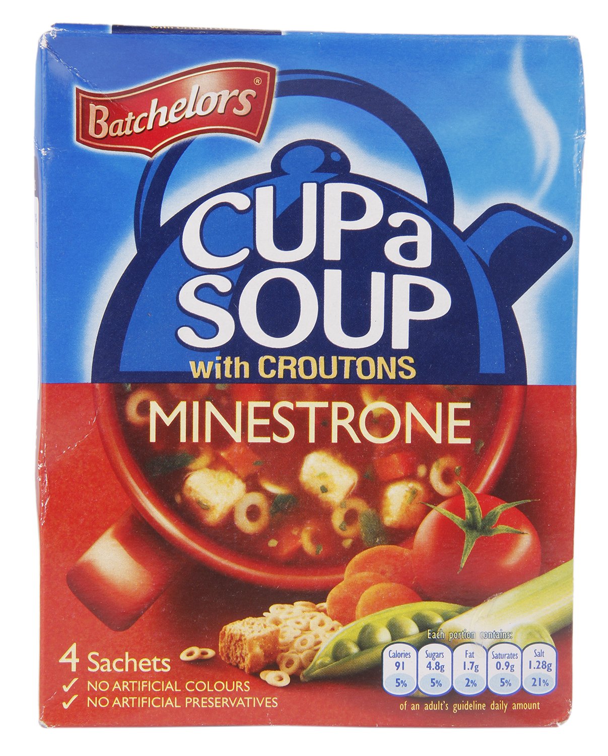 Cup a Soup, Minestrone and Croutons, 94g