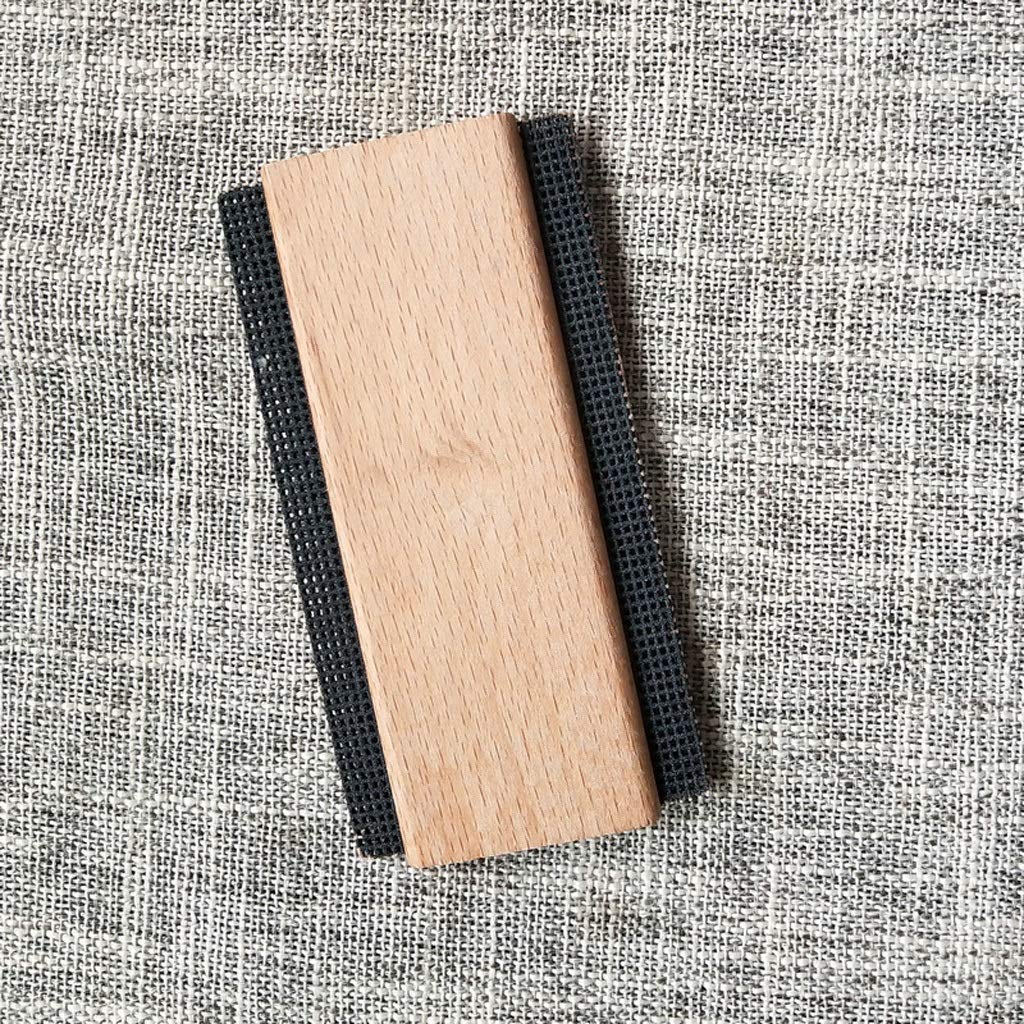 Brosse à cheveux laine et chiffon anti-peluches pour l'entretien des pulls