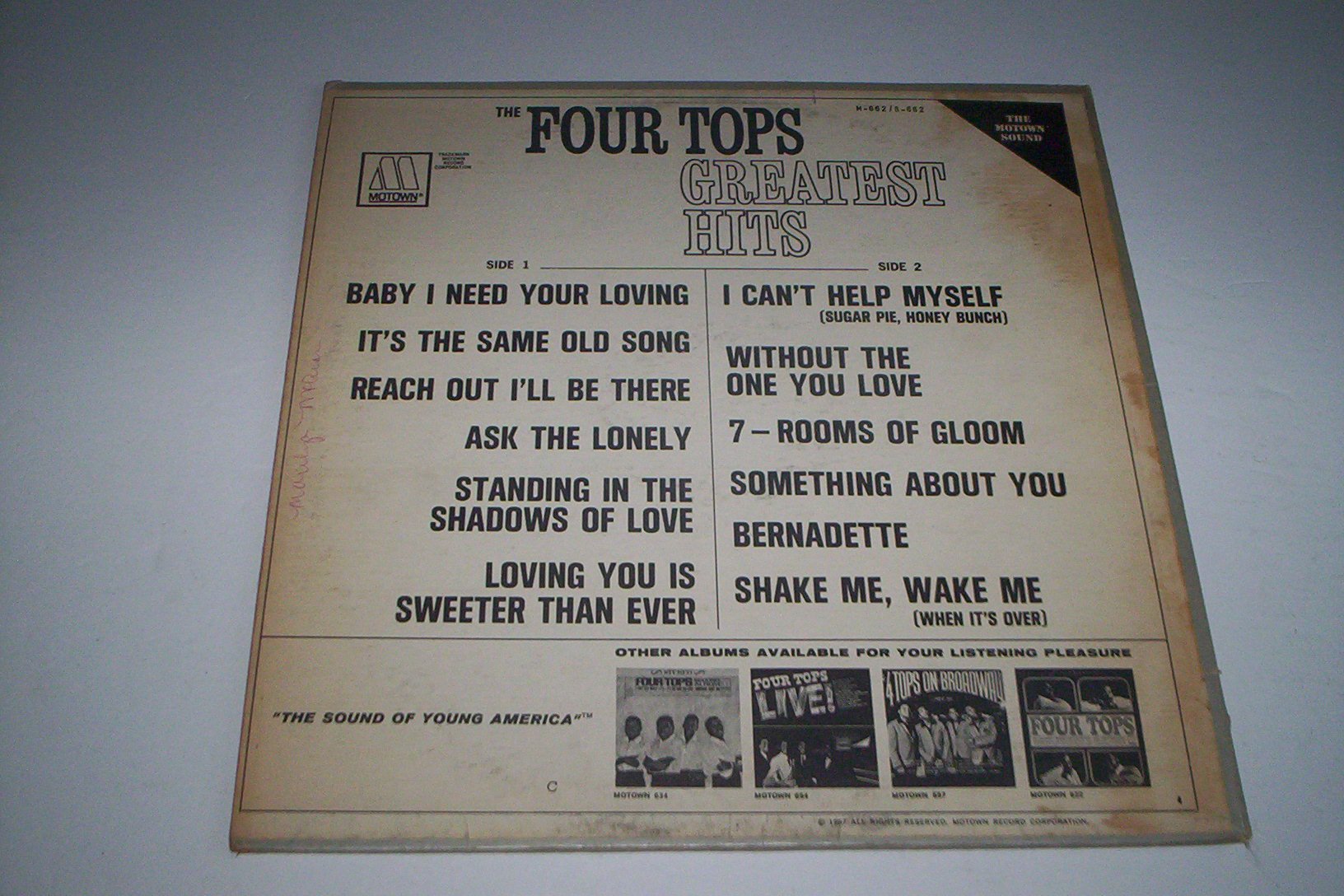 greatest hits LP
