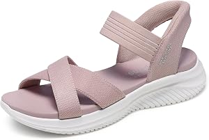 Skechers womens Ultra Flex 3.0 - Never Netter Hands Free Slip-ins Sandal