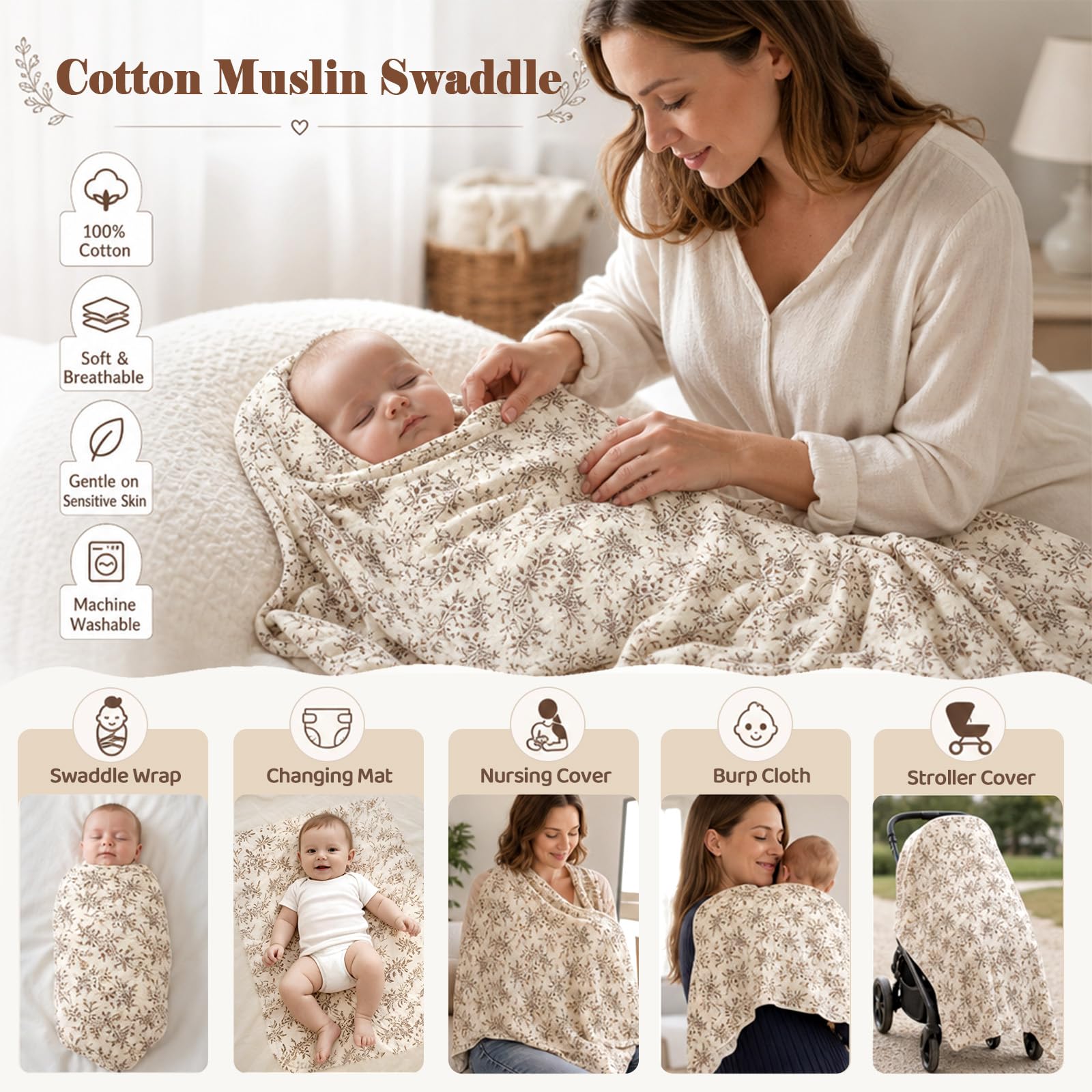 Set Regalo Neonato Nascita Bimbo Bimba, Pagliaccetto Coperta Bavaglino Doudou Cappello Neonato Calzini Giocattoli Peluche Biglietti Borsetta in Feltro, Regalo Neonato Nascita Baby Shower Unisex