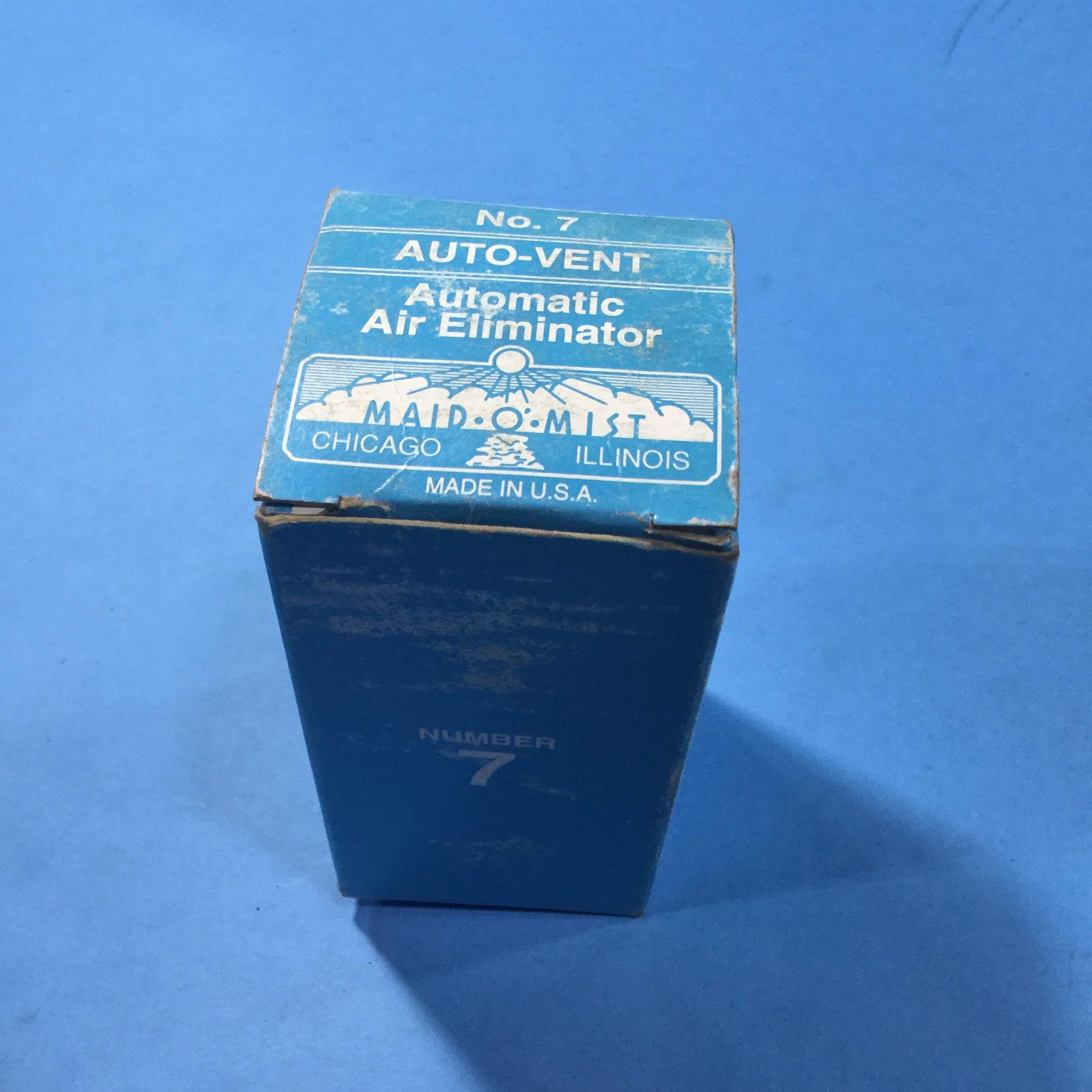 Maid-O-Mist 7 Maid-Mist Auto-Vent No.7, Plastic, 0.175" x 0.175" x 0.175"