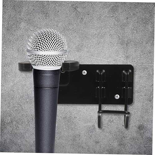Miniatura 2 de SUPVOX Ganchos para colgar en la pared, ganchos para colgar en la pared, soportes para micrófono, soportes para colgar micrófonos, soportes para