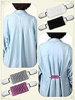 Vista 6 de 4 clips de vestir para vestidos, clip tensor para ajustar la espalda, clips de suéter para cárdigans, clips para mujer