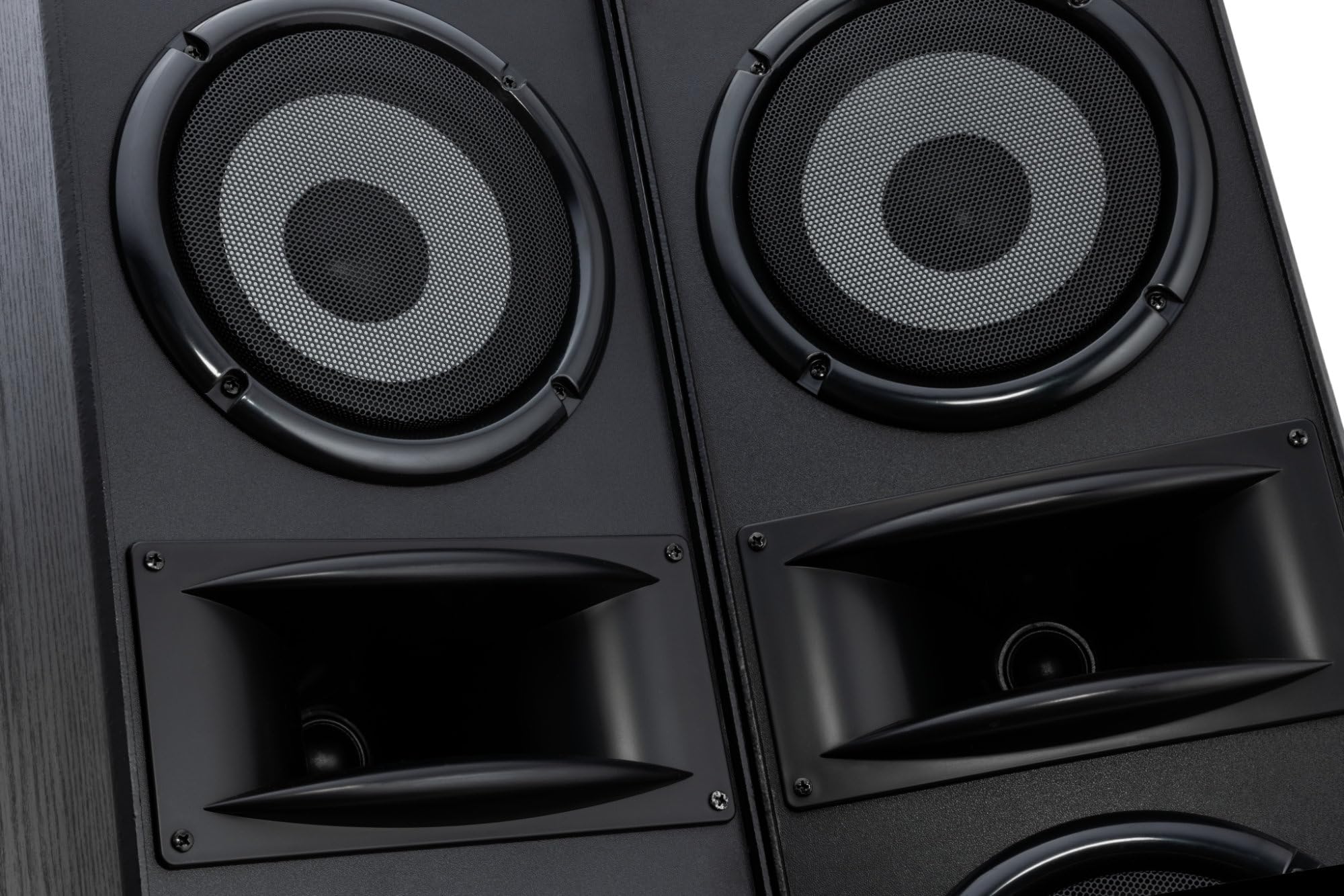 McGrey HTS-65320 BK HiFi Standlautsprecher Paar schwarz 2X 80W RMS | Paar 3-Wege Standlautsprecher, Leistung pro Lautsprecher: 80 Watt RMS (160W MAX), entspricht 160 Watt RMS (320W MAX) pro Paar