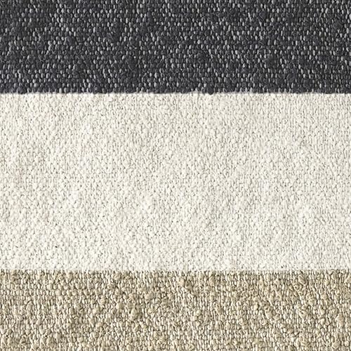 Miniatura 10 de SIMPLIHOME Claudette - Puf cuadrado de 18 pulgadas de ancho tapizado de tela acrílica otomana en multicolor, taburete bohemio, puf decorativo o