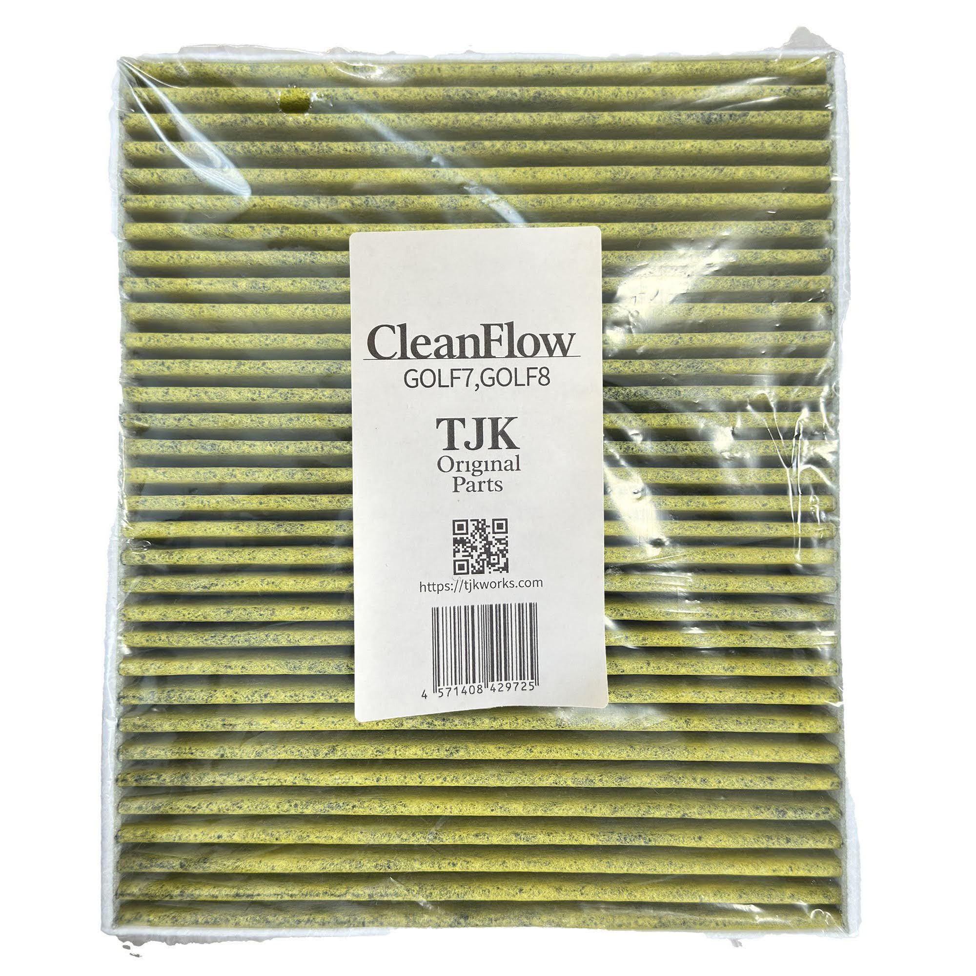For VW (Volkswagen Golf 7/Golf 8) (Passat B8) CleanFlow Air Conditioner Filter High Dust Collection Type Packageless TJK original parts