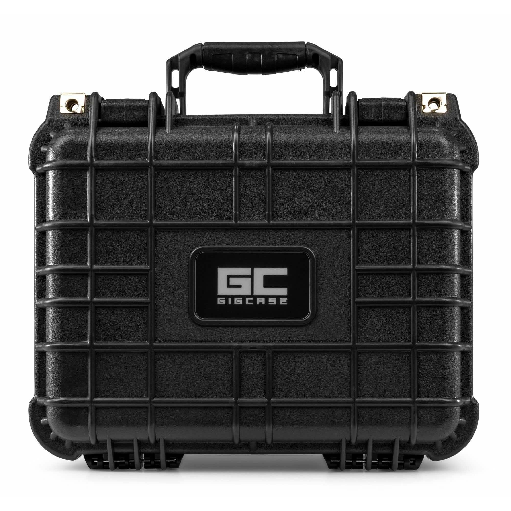 Power Dynamics GIGcase6 Maleta Rígida Impermeable con Espuma Interior para Protección Total - Estuche Universal para DJ, Fotografía, Cámaras, Equipos Electrónicos o Transporte Seguro. Color Negro