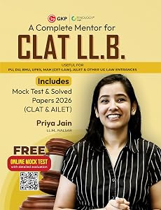 CLAT Complete Guide 2027 by Priya Jain