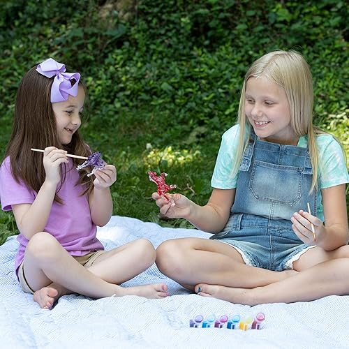 Miniatura 4 de Breyer Horses Stablemates Suncatcher Horses Craft Set  Juego de 5 piezas  Escala 132  Modelo 4237, amarillo