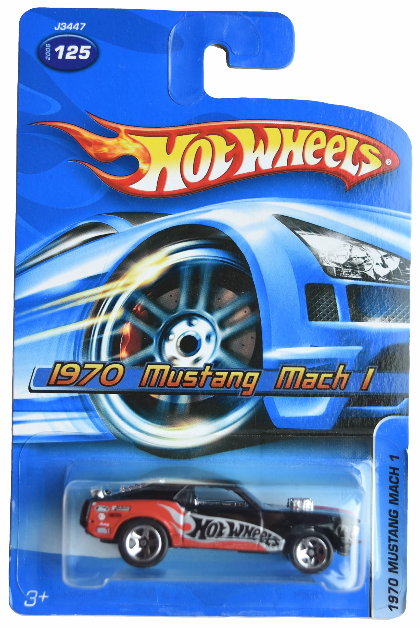 Amazon.com: Hot Wheels 1970 Mustang Mach 1, Black #125 : Toys & Games