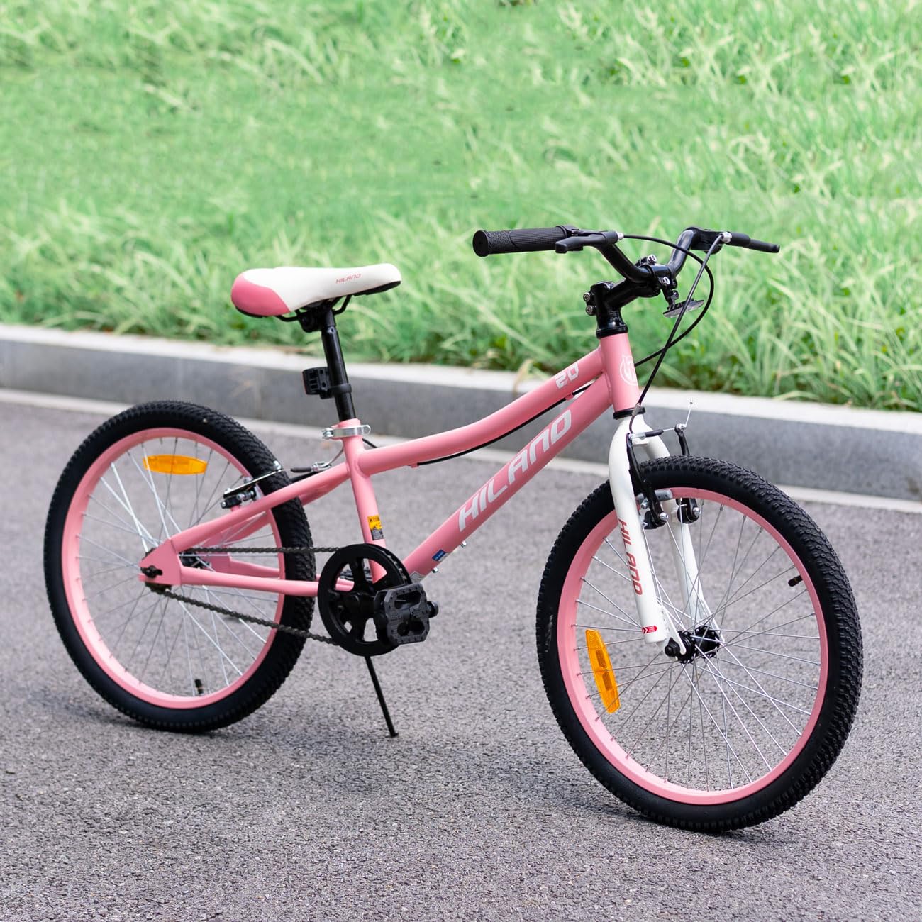 Amazon.co.jp: Hiland 20インチ 子供用自転車 マウンテンバイク 男の子