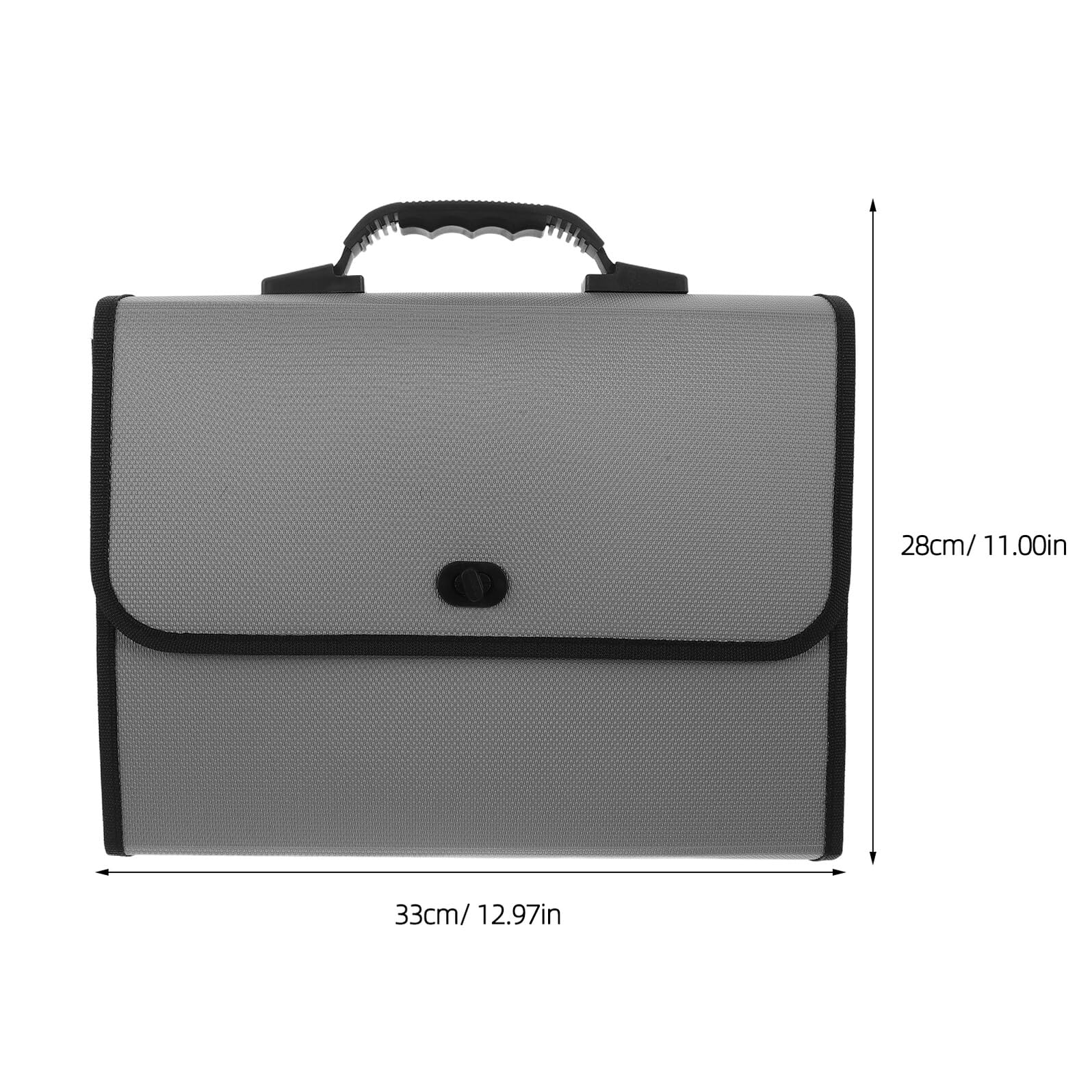TOPBATHY Borsa Portadocumenti con Manico a Fisarmonica Espandibile A4, Organizzatore di File in Plastica con 26 Scomparti, Cartella Portaoggetti per Cancelleria per Ufficio, Scuola