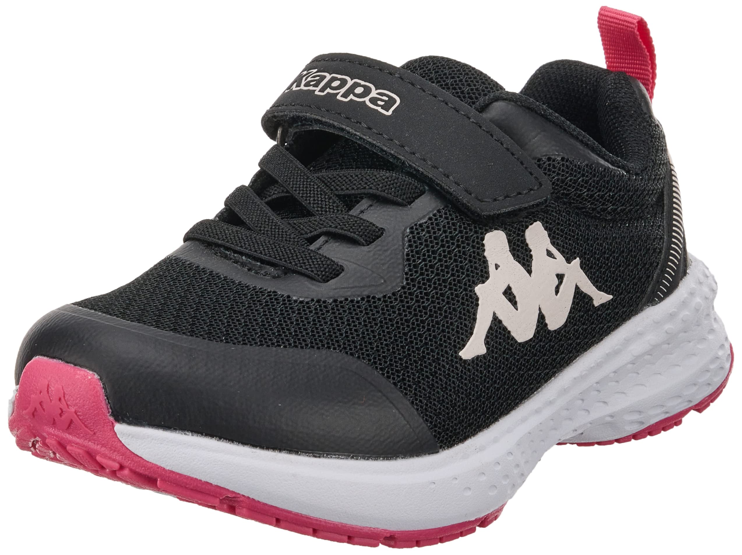 Kappa GLINCH 2 EV Kid, Zapatillas, Negro/Rosa, 32 EU