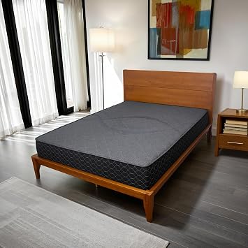 Lounj Classic 10 Inch Gel Memory Foam Mattress Full Size, Fiberglass Free, Medium Firm, Certified Safe Foam