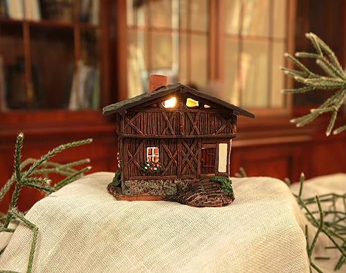 Miniatura 2 de Cerámica Arte Tealight Candelabro Decoración de la habitación Hecho a mano Coleccionable Miniatura Aroma Luz Casa Antigua en St. Ulrich, Tirol,