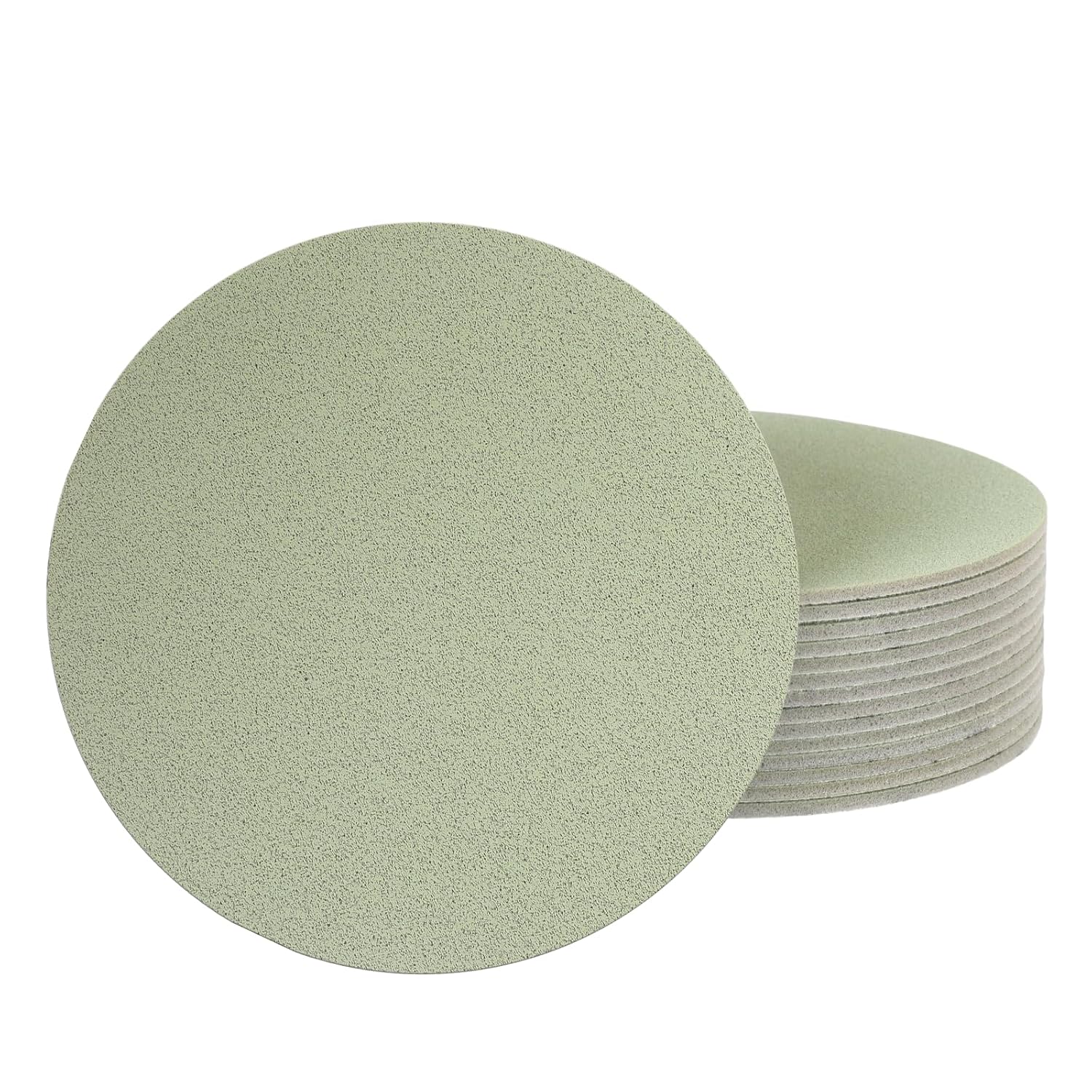 3000 Grit 6 Inch Foam Sanding Discs: 15Pcs Hook & Loop Wet Dry Performance Sand Paper for Orbital Sander, Round Sandpaper Replacement Pad for Automotive Polishing/Finishing