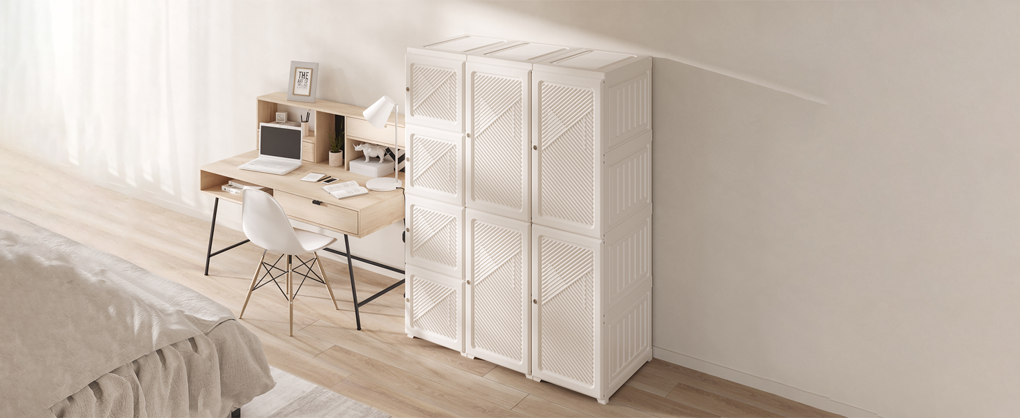 Amazon｜Mayi Box ワードローブ クローゼット 大容量 ハンガーラック 