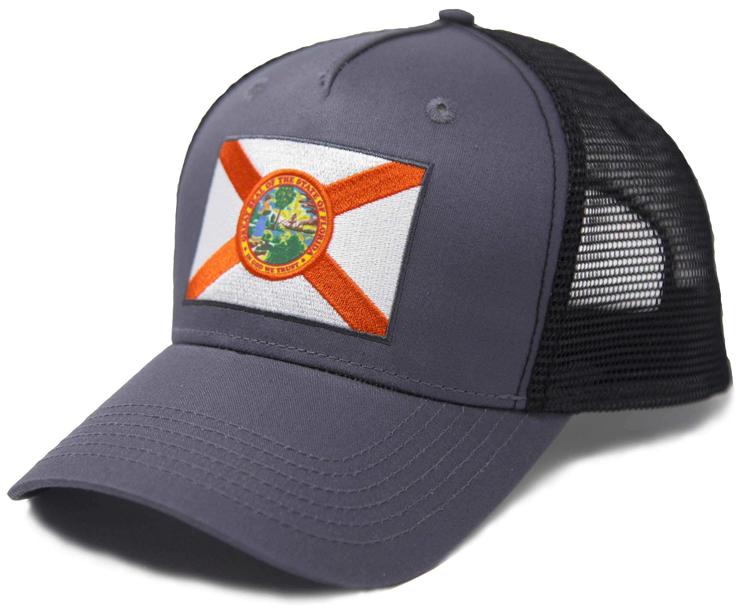International Tie State Hat for Men and Women, Adjustable Snapback Trucker Baseball Cap with Embroidered Patch
