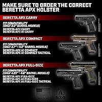 Vista 3 de CYA Supply Co. - Fundas IWB Black Optics Ready - Múltiples ajustes - Propiedad de veteranos - Fabricado en Estados Unidos