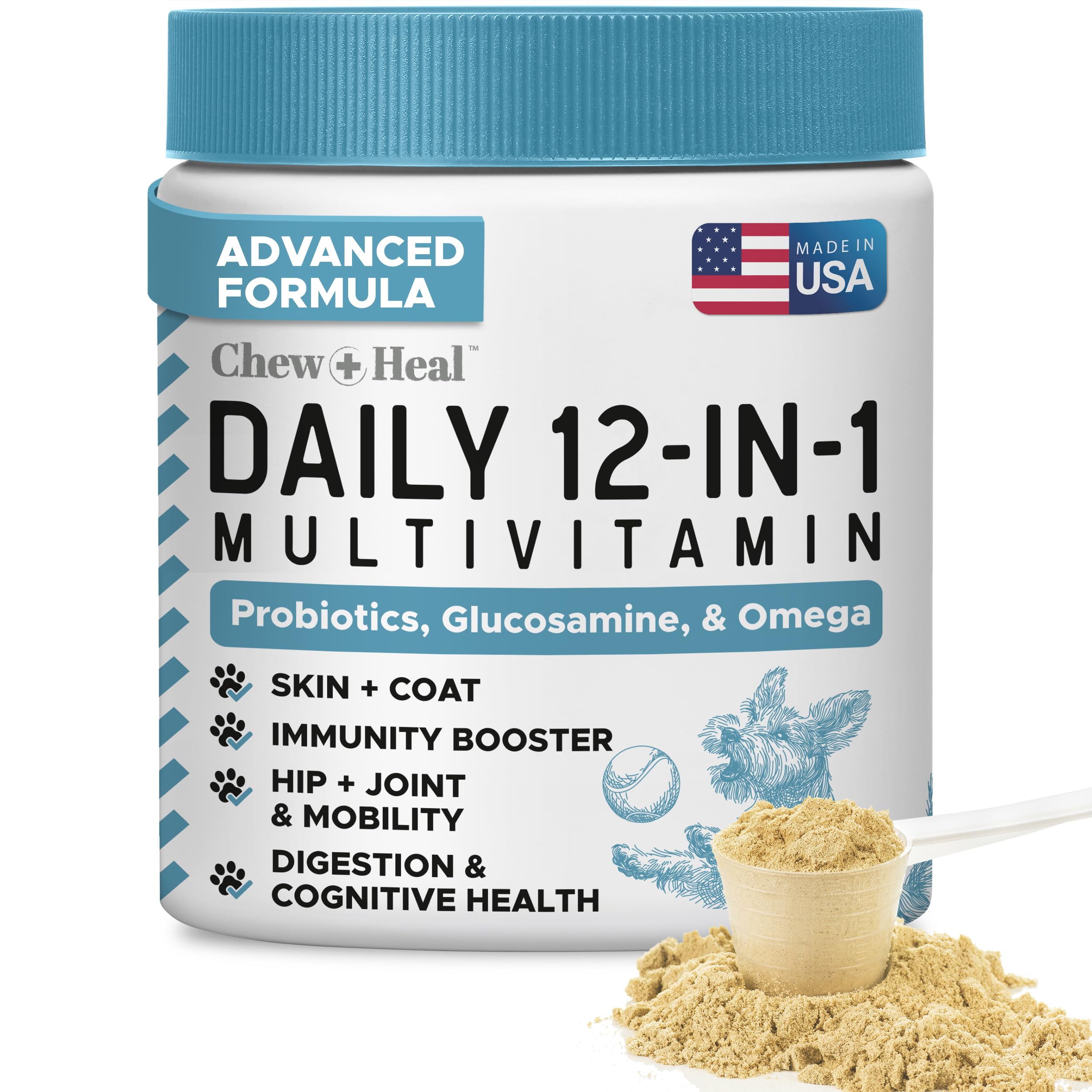 Chew + Heal 12-in-1 Powder