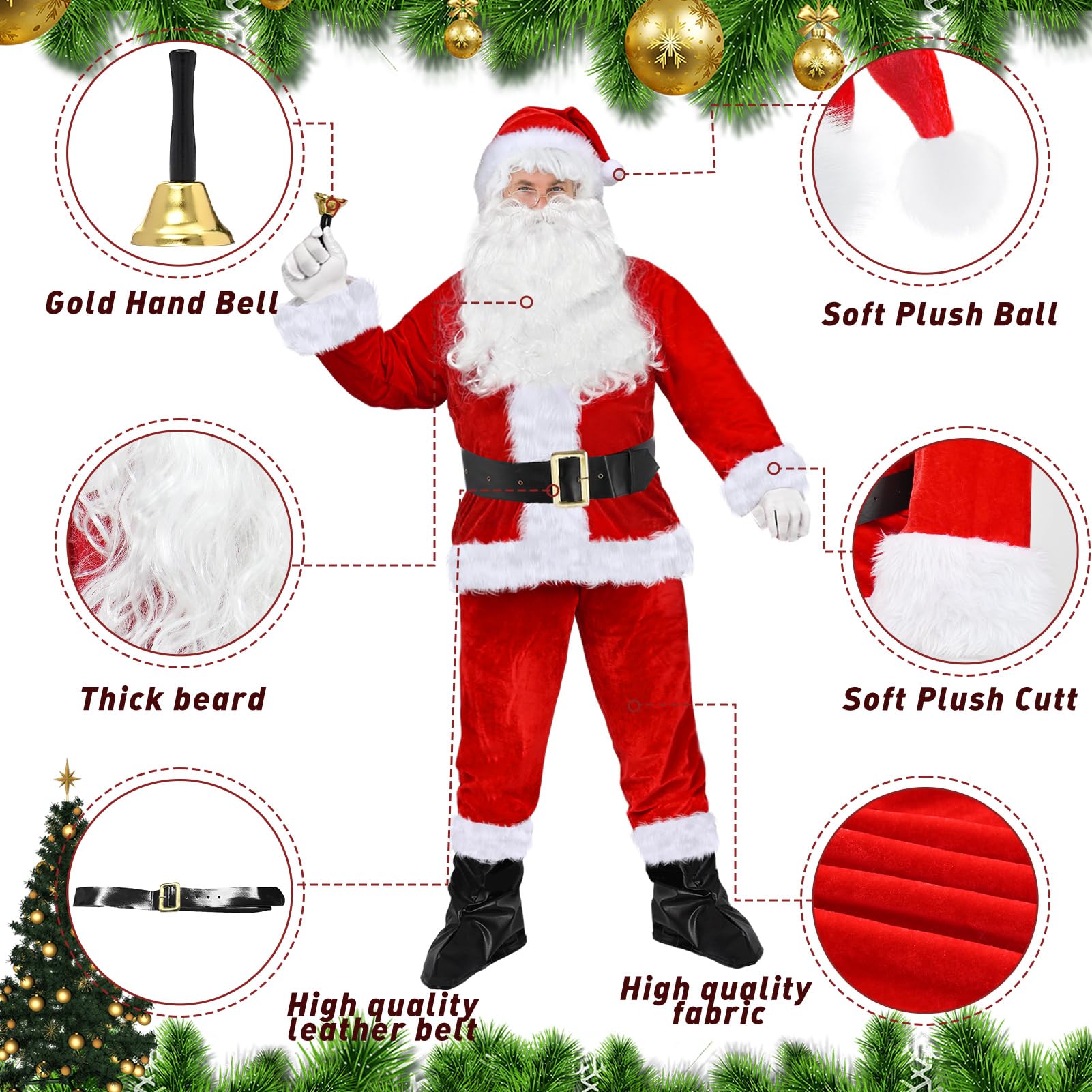 Moerstar Santa Claus Costume - Image 2