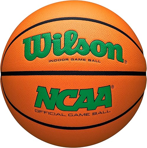 Miniatura 14 de Wilson NCAA Evo NXT Balones de Baloncesto Oficiales para Juegos en Interiores - Tamaños 6 y 7