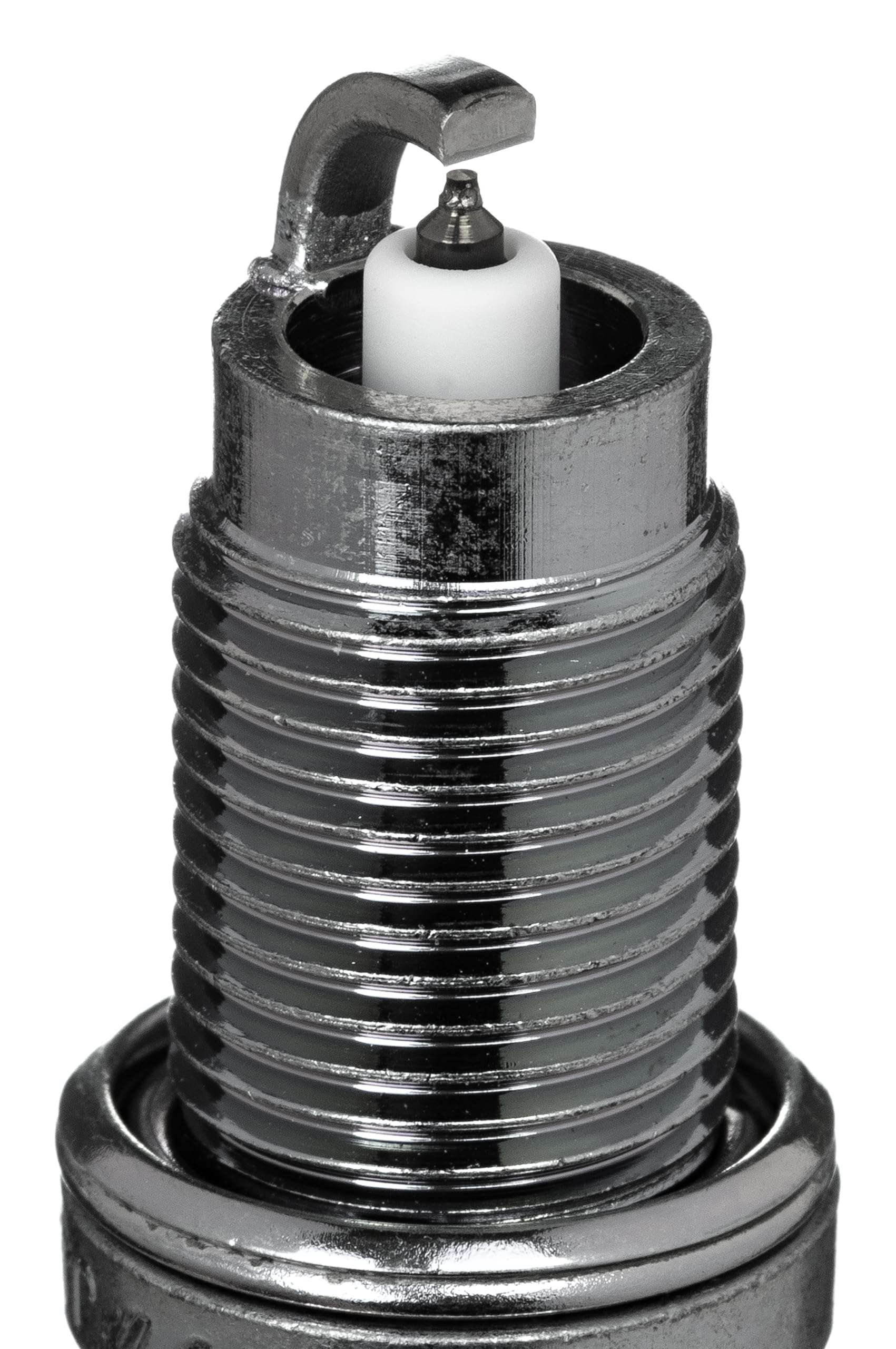 NGK Bujía de encendido 97153 Electro central Iridio Electrodo de masa supresión de interferencias 1 kOhm con asiento de estanqueidad plano Conexión SAE fija Ancho de llave: 16 mm Long. de rosca: