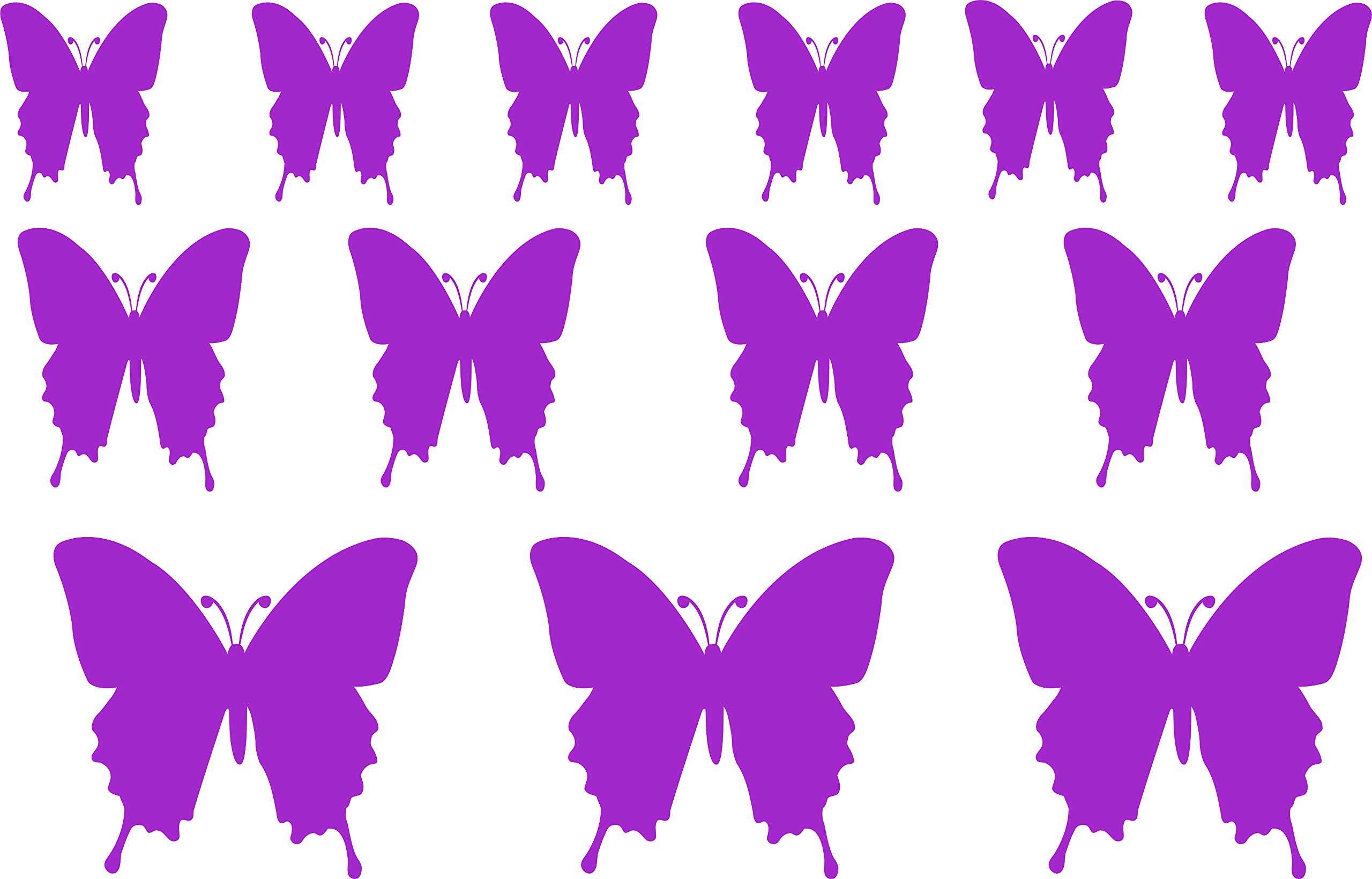 DS Inspirational Decals Vinyl Decal: Butterfly Sheet' - Saying Vinyl Wall Decal Quote Art - Craft Room Sticker - 20"x14" [Y2]