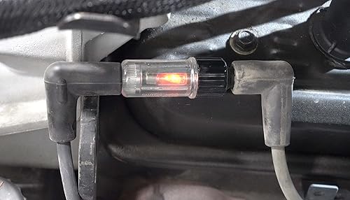 Miniatura 2 de Lisle 20580 InLine Probador de chispas con bobina en cable de enchufe, tamaño único, fábrica