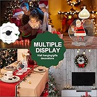 Vista 8 de 3D Hologram Fan,4.72in Hologram Fan Projector with WiFi - Suitable for Events,party,Festivals and Home Decoration - Lots of 3d Materials for Free