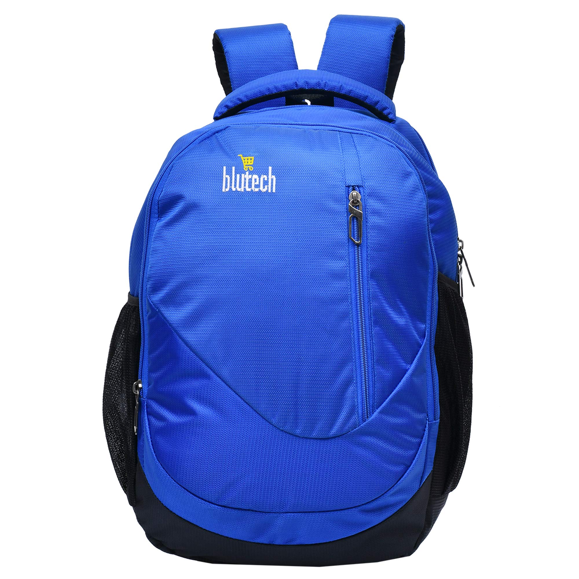 BLUTECH Pollster Blue Waterproof,Laptop College School Bag for Unisex_B2 Blue H.Black (B07J66BNJQ) Amazon Price History, Amazon Price Tracker