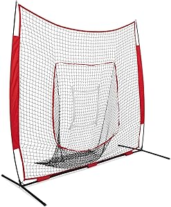 Amazon Basics Portable Baseball & Softball Practice Net