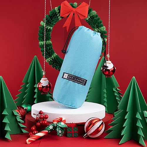 Miniatura 6 de BAY LAUREL Toalla de playa turca con bolsa de viaje, 39 x 71 pulgadas, secado rápido, sin arena, ligera, grande, toalla de playa turca, toalla de