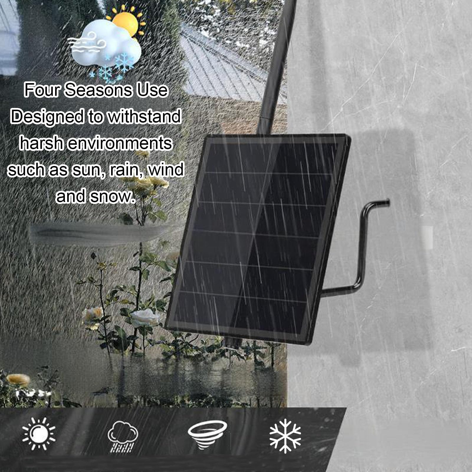 Asixxsix Solar Repeater Węzeł Radiowy dla LORA, D5 RAK4631 Waterproof Waterproof Węzeł Solar Panelu Repeater Extaster Extastic Węzeł w Nagłych Wypadkach, Konwoju i Zdalnych