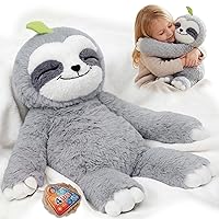 Mewaii 1,8 kg di bradipo ponderato, simpatico peluche con pancia e arti ponderati