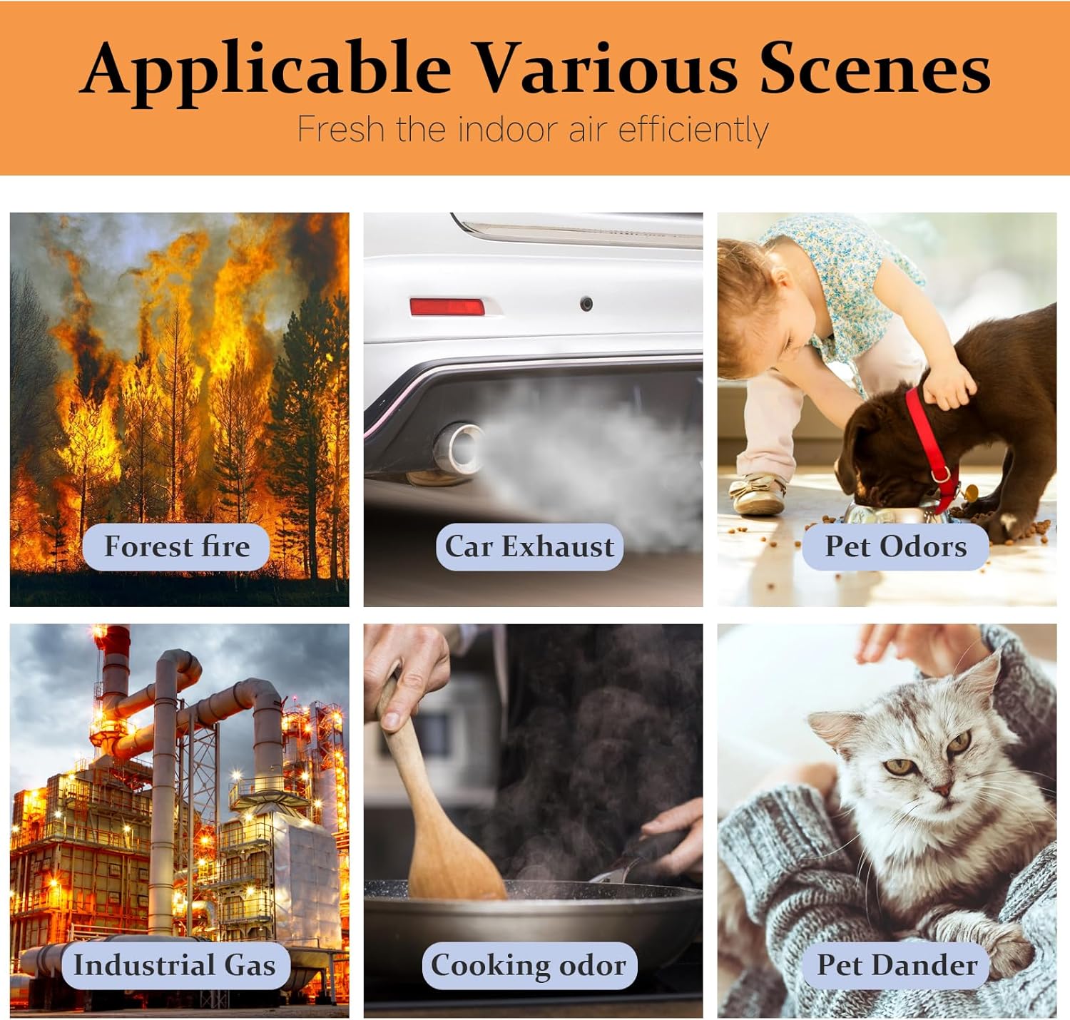 SAKEGDY TZ-K2 Replacement Filter Compatible with ToLife Air Cleaner Purifier TZ-K2, 3-in-1 High-Efficiency H13 HEPA TZ-K2 Filter, Activated Carbon and Pre-Filter, TZ-K2-A Replacement Filter, 4 Packs - Image 3