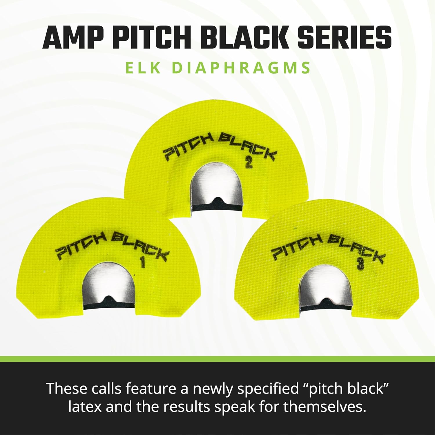 Phelps Game Calls AMP Diaphragms Elk Call - Complete Vocalization Collections for Cow Calls, Bull Bugles, and All Skill Levels
