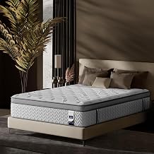 Firm Cooling Mattress - Deep Sleep Hybrid Mattress for Pain Relieving - Bed in a Box for Back & Side Sleepers - CertiPUR-US Certified, Forever White, Twin, 10 Firm