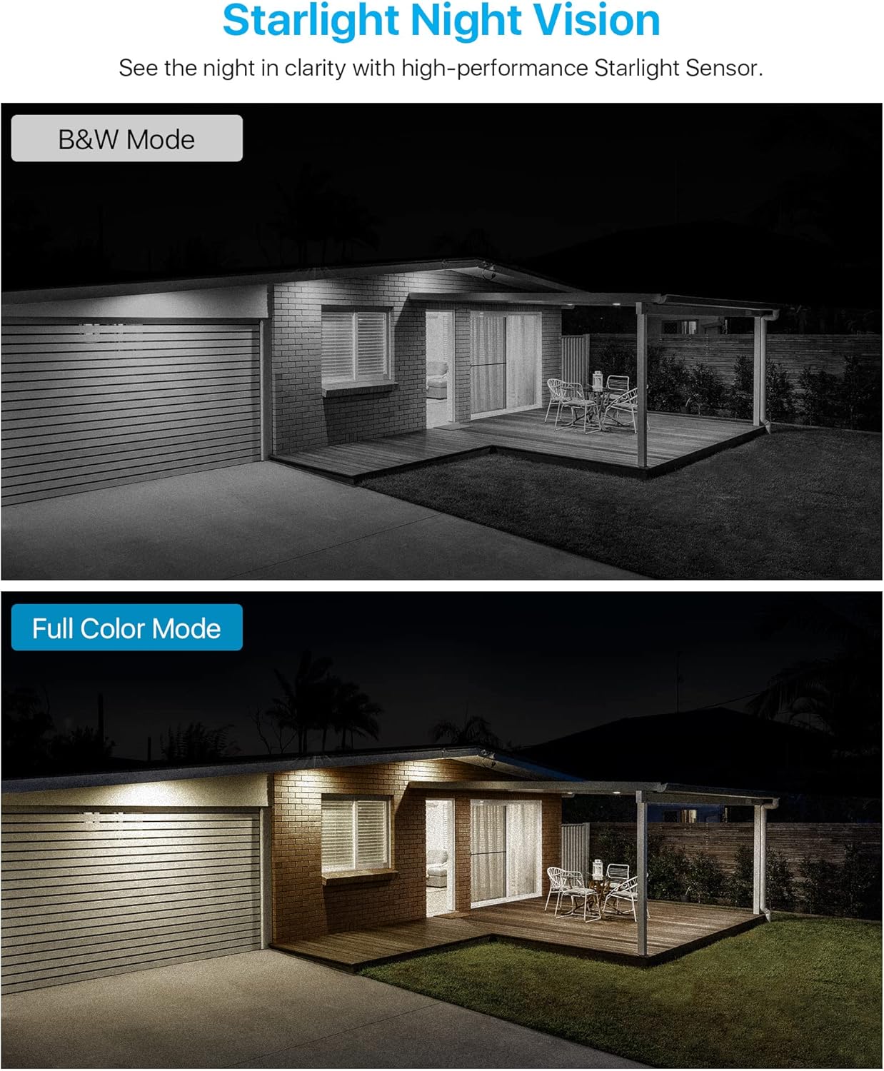 ZOSI 4PK 4K 8MP PoE Security IP Camera with Ethernet Cables Bullet PoE Camera Outdoor with Starlight Night Vision,Motion Detection,Smart Light Alarm,IP66 Weatherproof, Only Work with ZOSI 4K PoE NVR